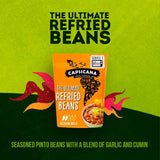 Capsicana Mexican Refried Chipotle Pinto Beans Medium Mild 200g - British product