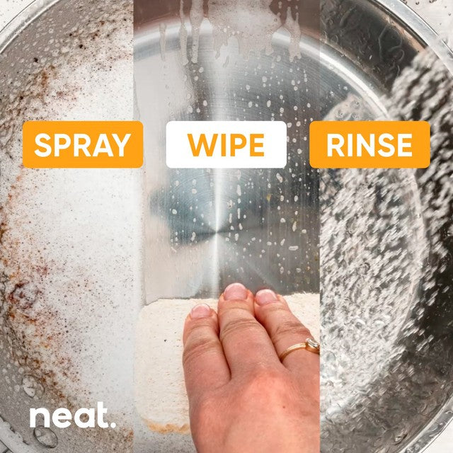 Neat foaming washing up spray Mango Fig 30ml - British product