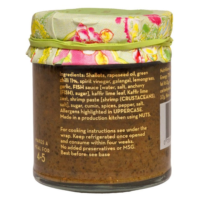 Nonya Secrets Green Curry Mix, imported from the UK