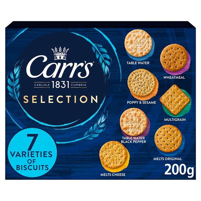 Carr's crackers selection 200g - British product