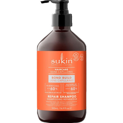 Sukin Bond Build Repair Shampoo für geschädigtes Haar 500ml