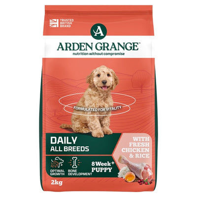 M&S Arden Grange Puppy Junior Dry Dog Food 2kg- Buy online at McGrocer