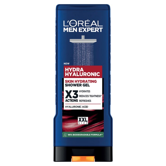 L'Oreal Men Expert Hyaluronic Power shower gel 400ml, UK version