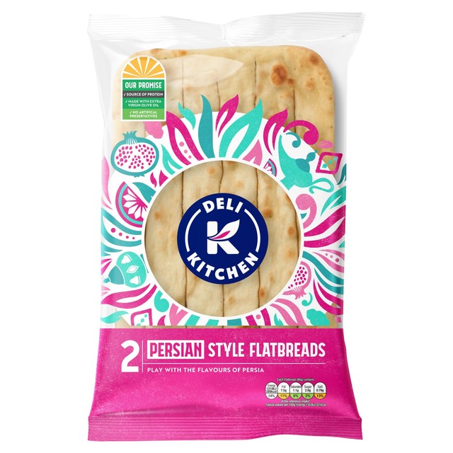 Deli Kitchen Persian Flatbreads 180g - British product