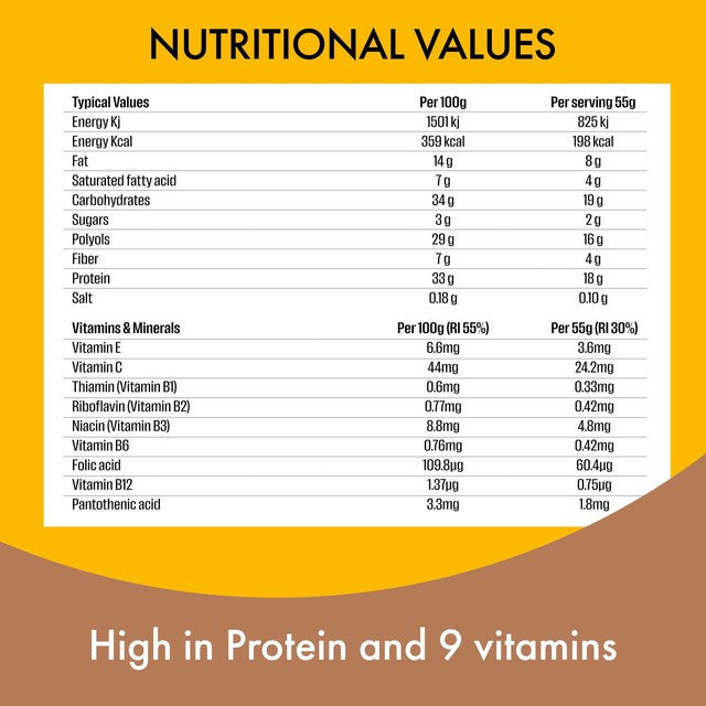 FULFIL cookies and cream protein bar 55g (British brand)