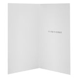 M&S Clink Glasses birthday card 15cm x 15cm, imported from the UK