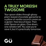 Gü plant chocolate and vanilla cheesecake dessert 2 x 82g, UK version
