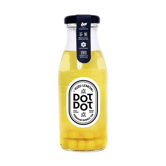 Dot Dot Yuzu Lemon Bubble Tea 250ml - British product