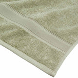 M&S sage green bath towel, imported from the UK