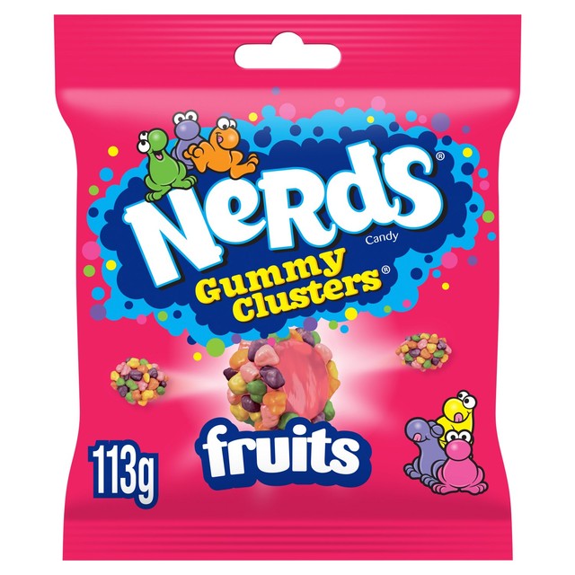 Nerds Gummy Clusters sweets, UK version