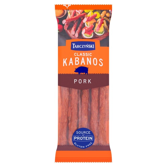 Tarczynski Classic Pork Kabanos Sausages 200g (British brand)