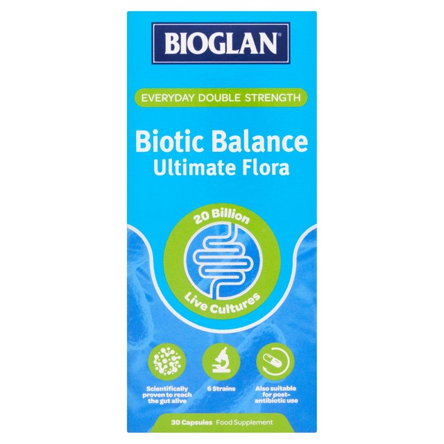 Bioglan Biotic Balance Ultimate Flora probiotic capsules 30 capsules - British product
