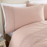 Catherine Lansfield Broderie Anglaise King Duvet Set - British product