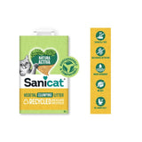 Sanicat Clumping Corn Cat Litter 6 Litre Bag (British brand)