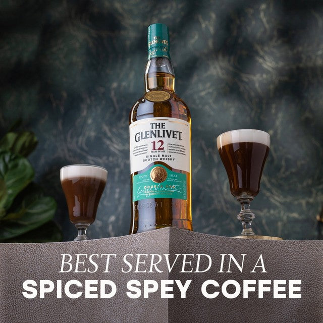 The Glenlivet 12 Year Old single malt Scotch whisky 70cl (British brand)
