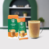 Starbucks caramel latte instant coffee sachets (British brand)