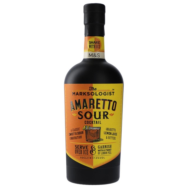 M&S Amaretto Sour cocktail (British brand)