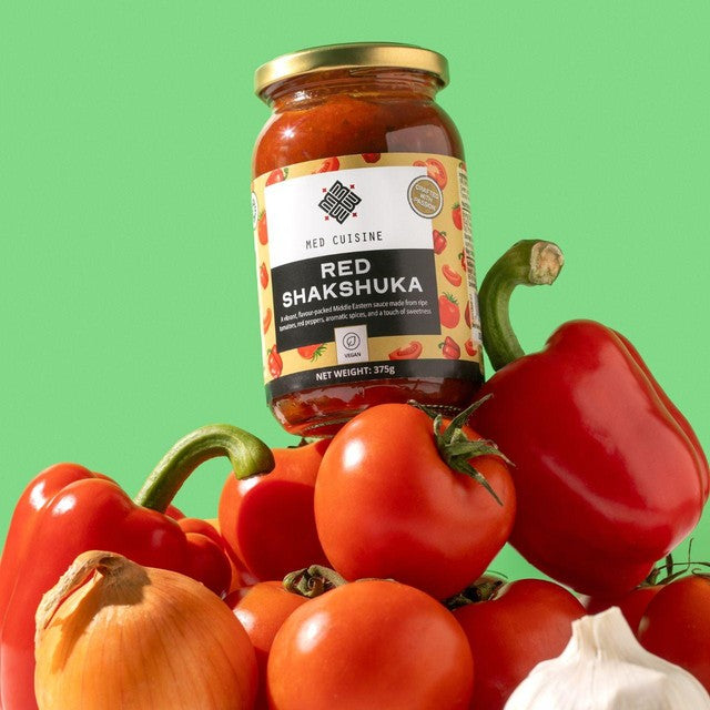 Med Cuisine Red Shakshuka, imported from the UK