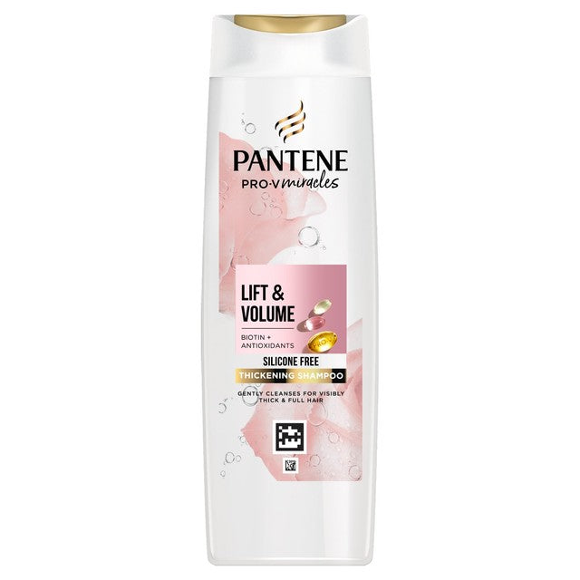 Pantene Lift & Volume Shampoo Biotin & Rose Water 400ml, imported from the UK