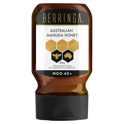 M&S Berringa 60MGO Easy Pour Manuka Honey 400g- Buy online at McGrocer