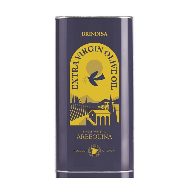 Brindisa Arbequina extra virgin olive oil 1L - British product