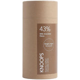 Knoops 43% milk hot chocolate flakes tube - British product
