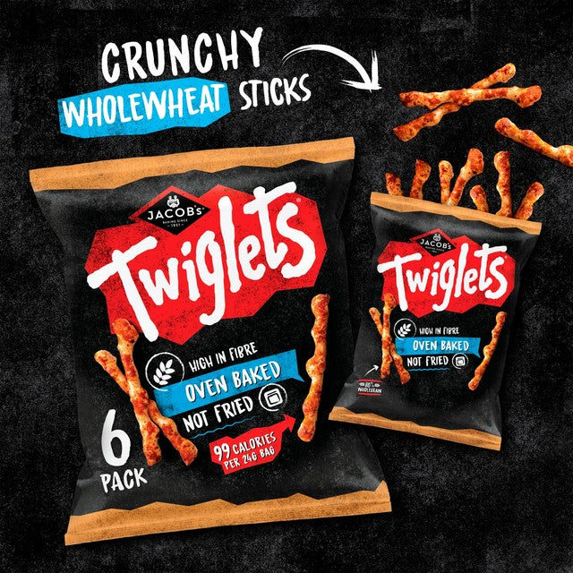 Jacob's Twiglets original snack multipack, UK version