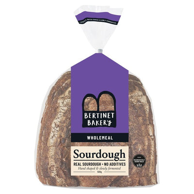Bertinet Fullkorn Halv Bloomer Surdeigsbrød 500g