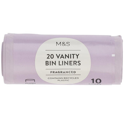 M&S M&S 20 Fragranced Vanity Bin Liners 10L- Buy online at McGrocer