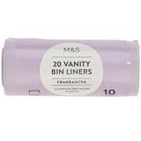M&S fragranced vanity bin liners 10L, imported from the UK