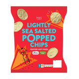 M&S lightly sea salted popped potato chips 80g, imported from the UK