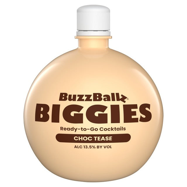 BuzzBallz Biggies Choc Tease chocolate martini cocktail, UK version