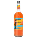 M&S Brazilian orange and mango kombucha 750ml, imported from the UK