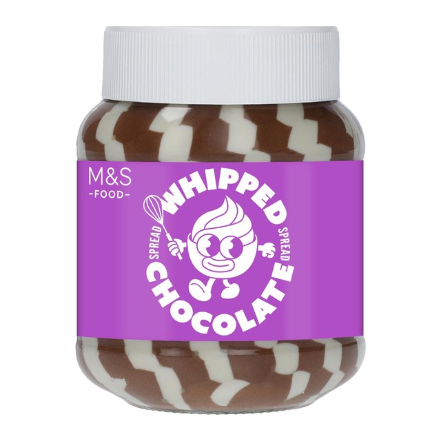 M&S Whipped Chocolate Spread 300g, imported from the UK