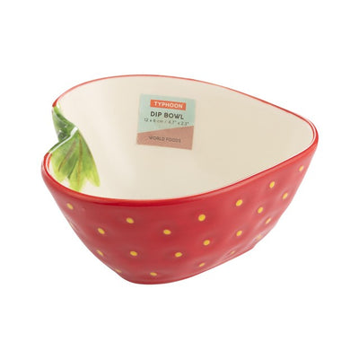 وعاء تقديم سيراميك Rayware Typhoon World Foods بشكل فراولة 230 مل