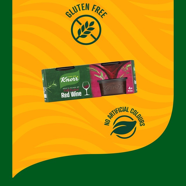 Knorr red wine stock pot 104g, UK version