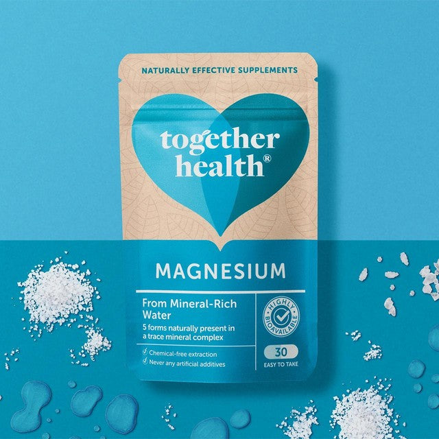 Together Health magnesium supplement 5 natural forms 30 capsules (British brand)