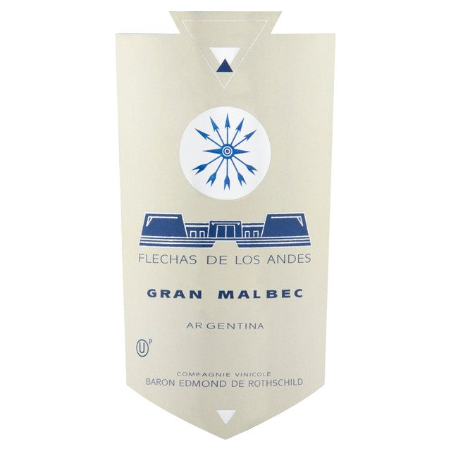 Flechas de Los Andes Gran Malbec red wine 75cl bottle - British product