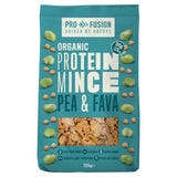 Profusion organic pea and fava protein mince 125g, imported from the UK