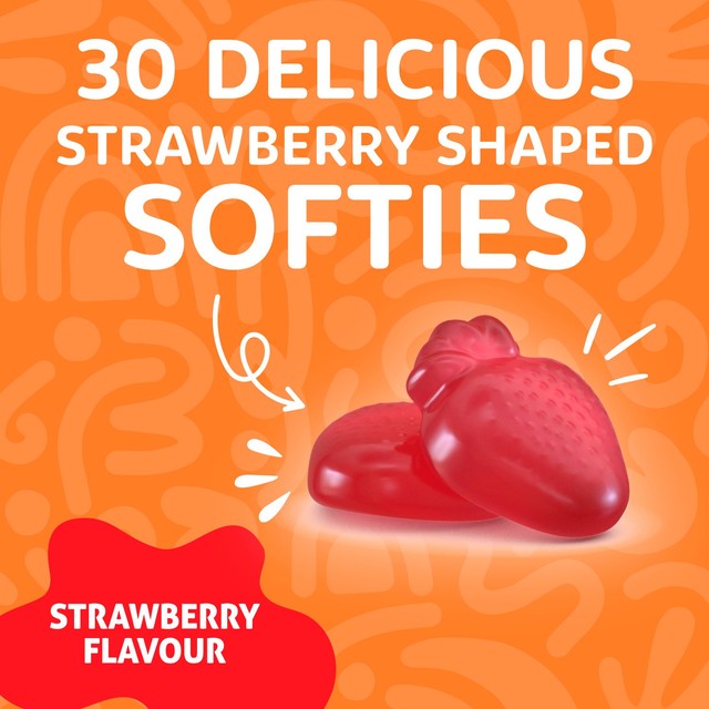 Haliborange Kid's Softies Multivitamin Strawberry Gummies, UK version