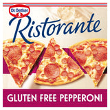 Dr. Oetker Ristorante pepperoni gluten free pizza, UK version