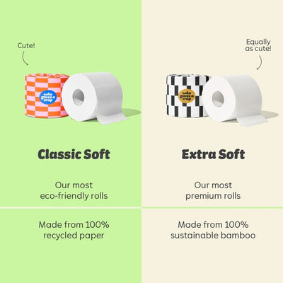 Who Gives A Crap Extra Soft Mega Rolls Toilettenpapier 6er-Pack
