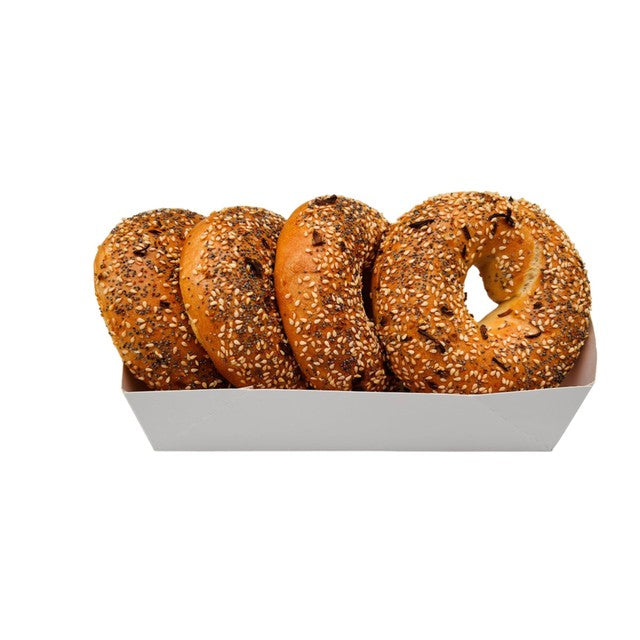 Cohens Bakery Everything Bagels 4 pack - British product