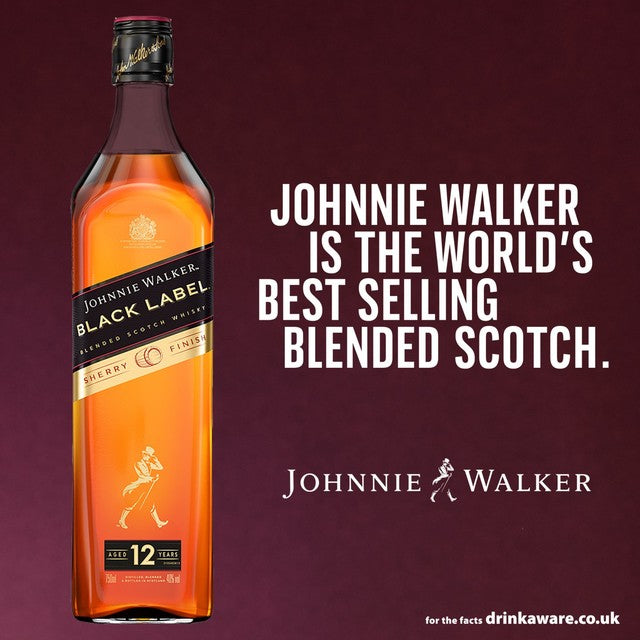 Johnnie Walker Black Label Sherry Finish Whisky 70cl, UK version