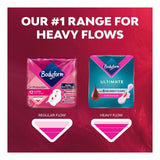 Bodyform Ultimate Ultra Regular sanitary towels 12 pack - British product