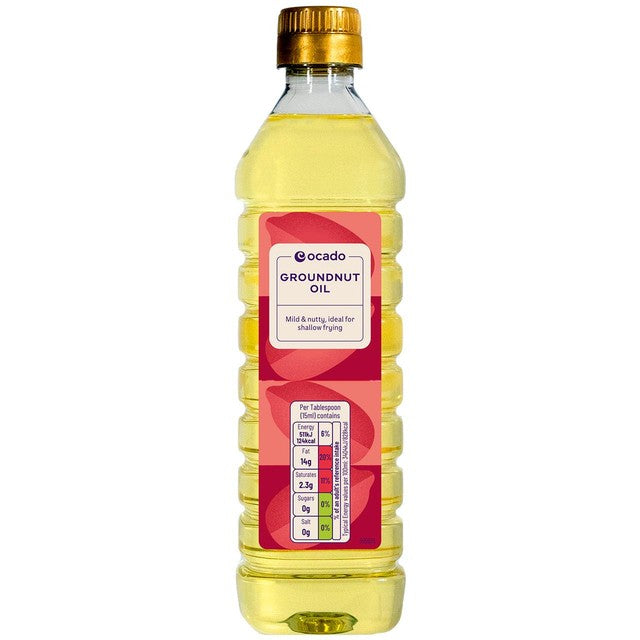 Ocado groundnut oil 500ml, imported from the UK