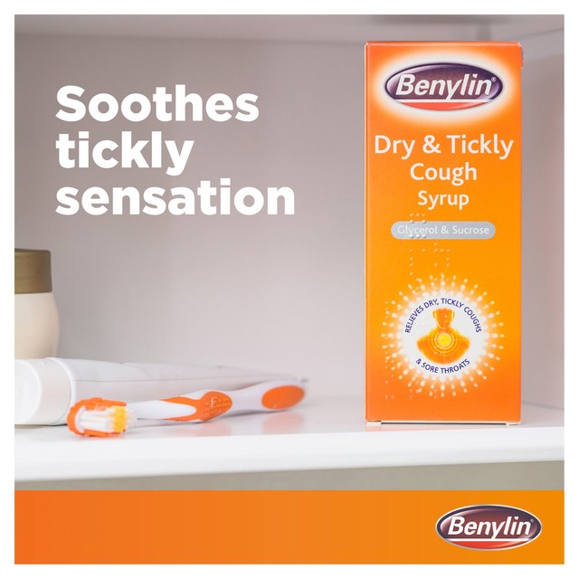 Benylin dry and tickly cough syrup 300ml - British product