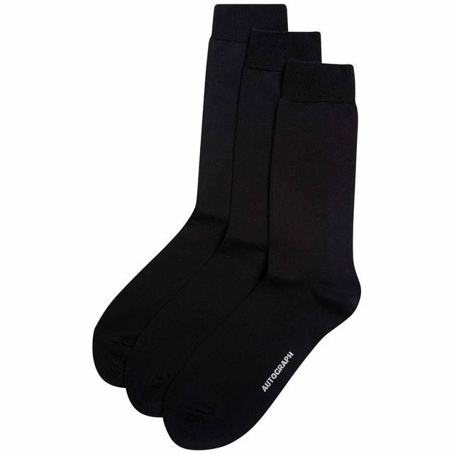 M&S black socks size 9-12, imported from the UK
