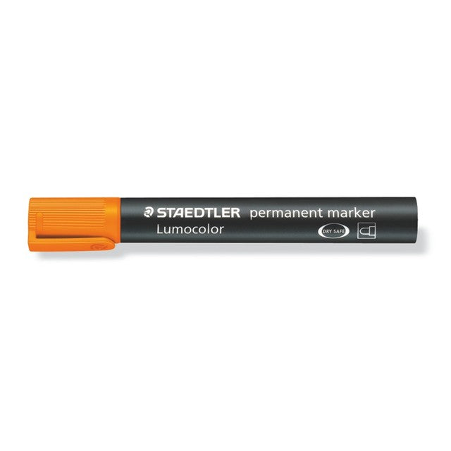 Staedtler bullet tip permanent markers 6-pack assorted colours (British brand)