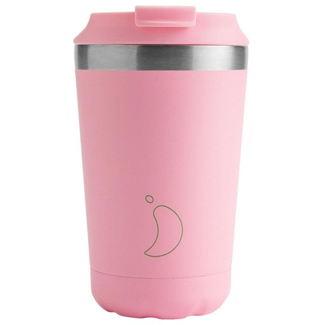 Chilly's Pastel Pink coffee cup 340ml - British product